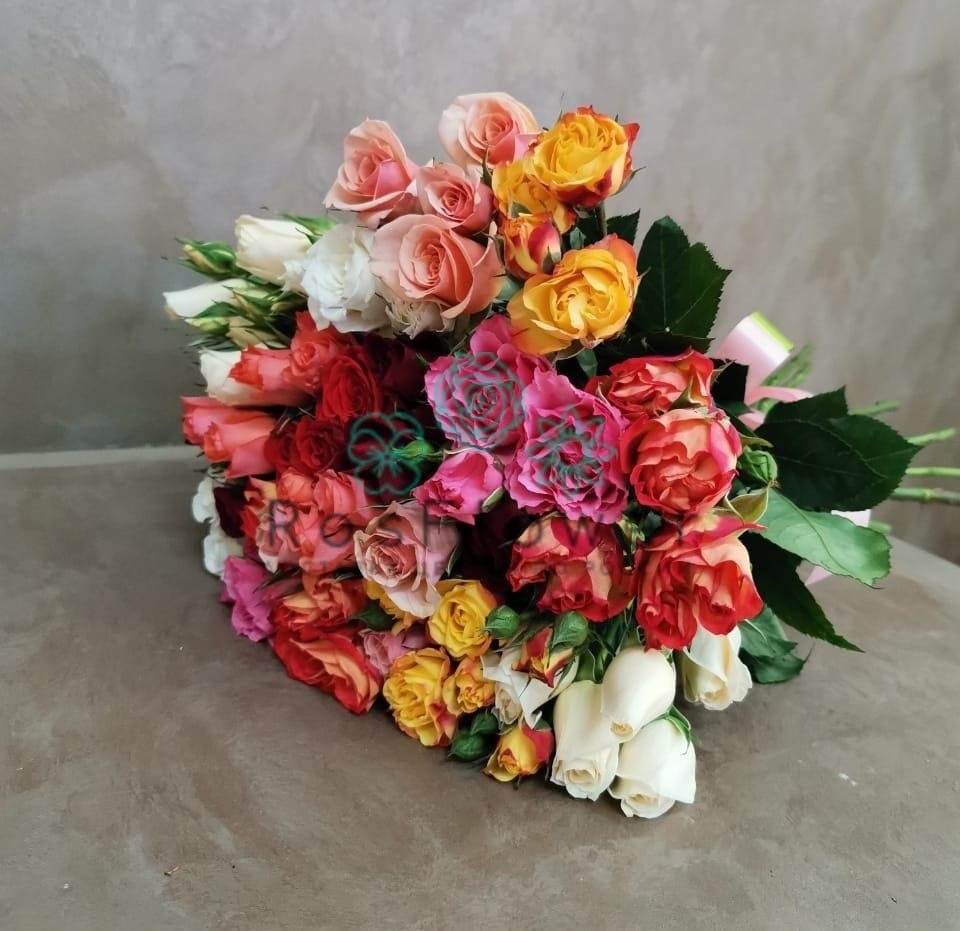 Букет цветов из: Розы в Углянце