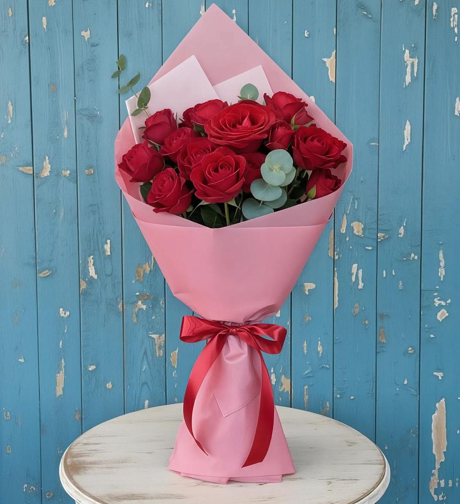 Букет цветов из: Розы в Углянце