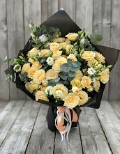 Букет цветов из:  Розы и Лизиантусы #REPLACE_PRED# Углянце