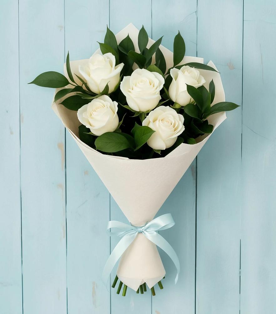 Букет цветов из: Розы в Углянце