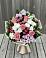 Букет цветов из: Альстромерии, Гвоздики, Розы и Хризантемы в Углянце