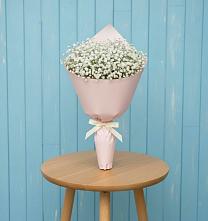 Букет цветов из:  Гипсофила в Углянце