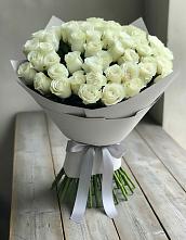 Букет 35 Белых роз в Углянце