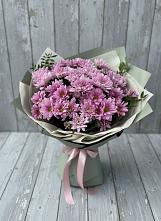 Букет цветов из:  Хризантемы в Углянце