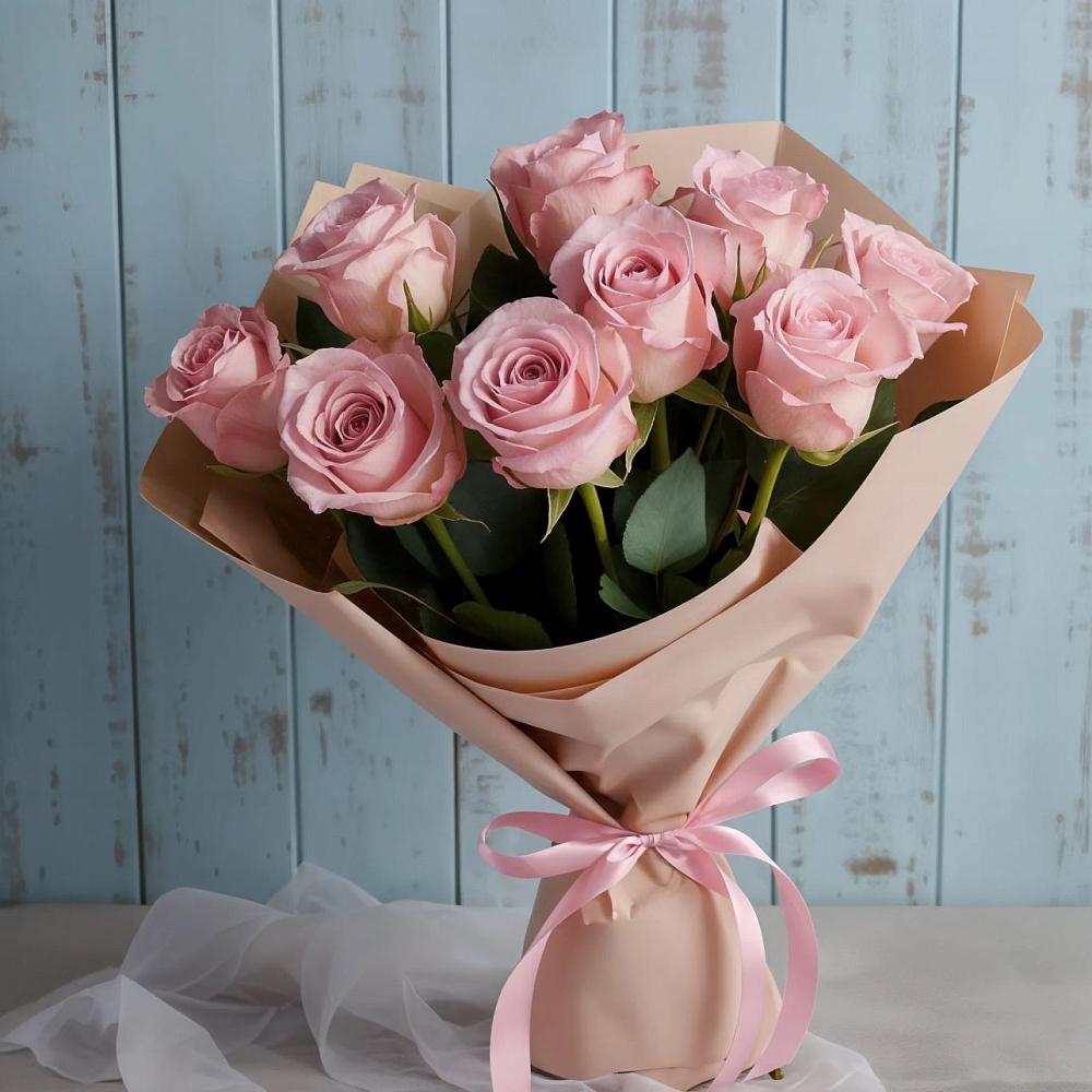 Букет цветов из: Розы в Углянце