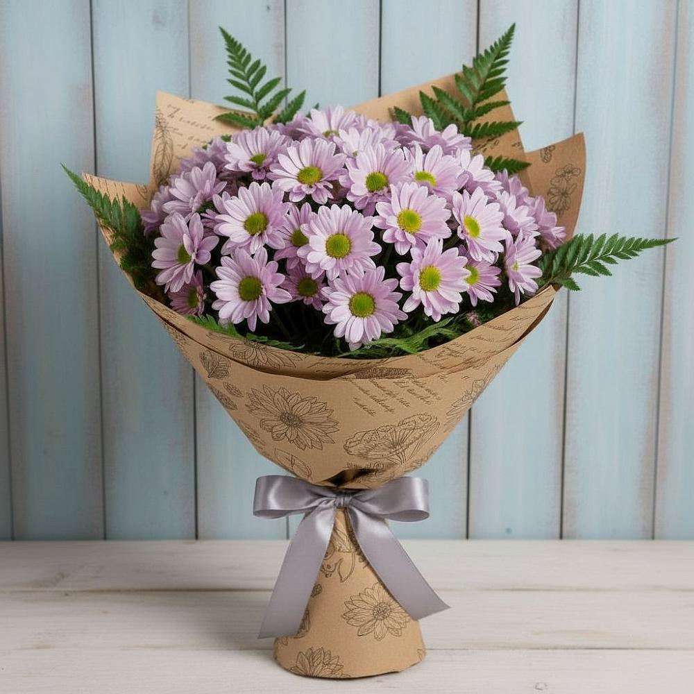 Букет цветов из: Хризантемы в Углянце