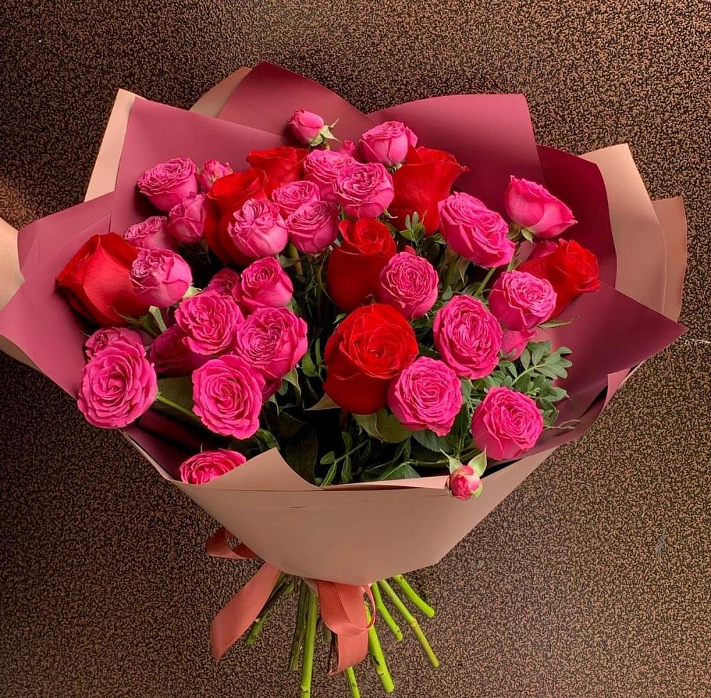 Букет В объятьях нежности в Углянце