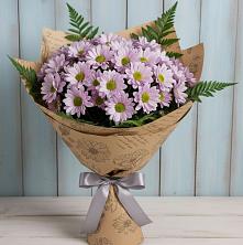 Букет цветов из:  Хризантемы в Углянце