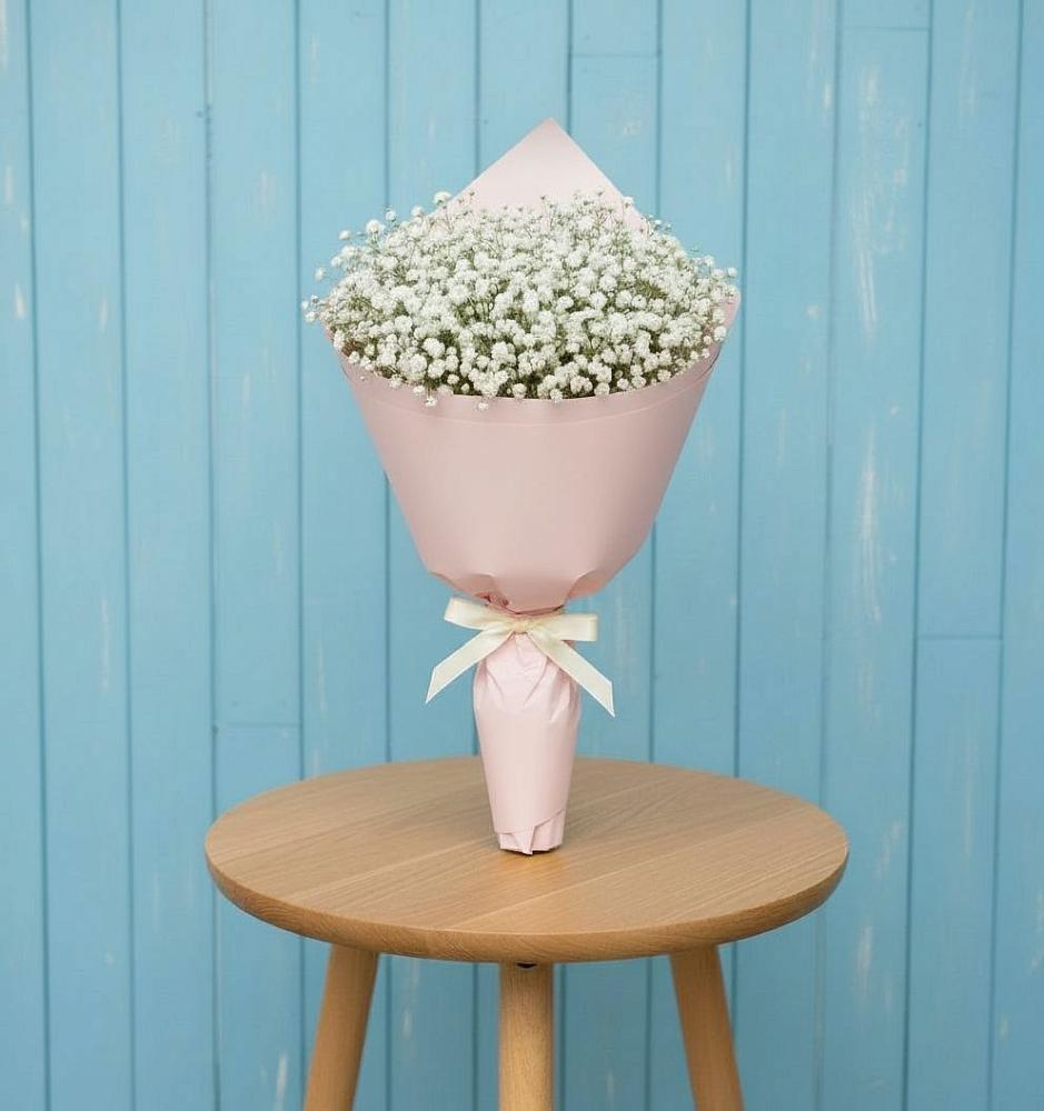 Букет цветов из: Гипсофила в Углянце