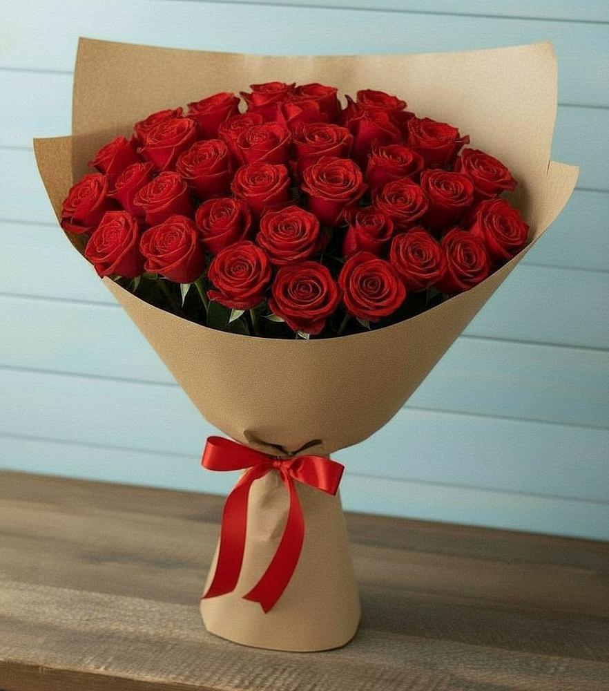 Букет Красные розы Милано в Углянце