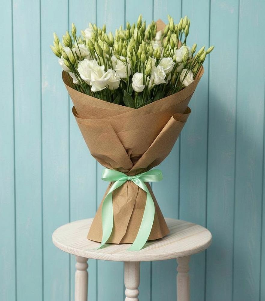 Букет цветов из: Лизиантусы в Углянце