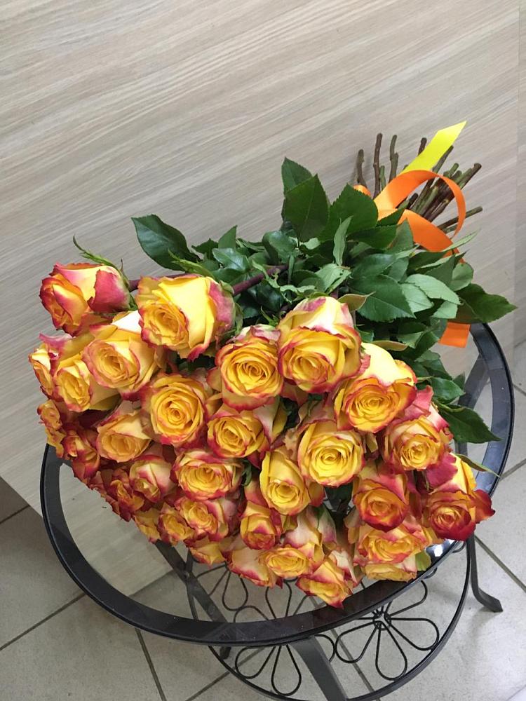 Букет Желтые розы в Углянце