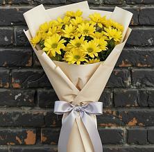 Букет цветов из:  Хризантемы в Углянце