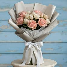 Букет цветов из:  Розы в Углянце