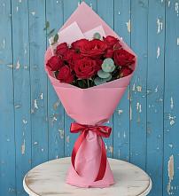 Букет цветов из:  Розы в Углянце