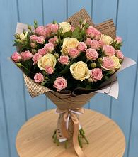 Букет цветов из:  Розы #REPLACE_PRED# Углянце