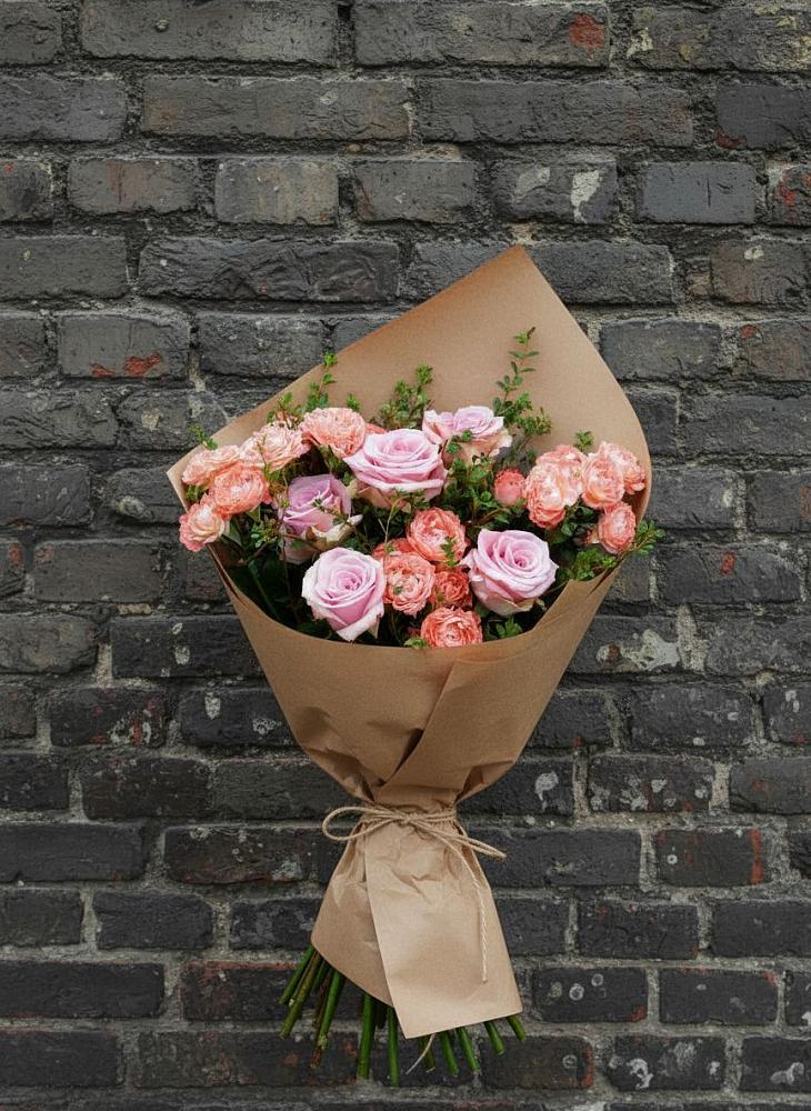 Букет цветов из: Розы в Углянце