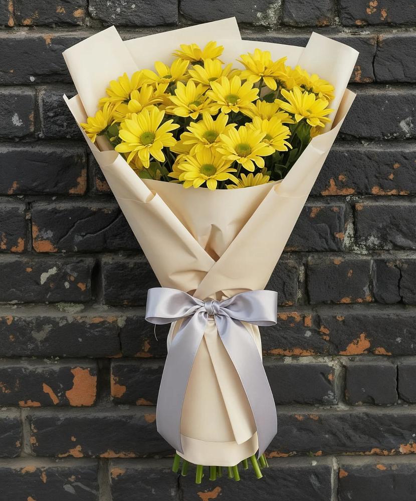 Букет цветов из: Хризантемы в Углянце