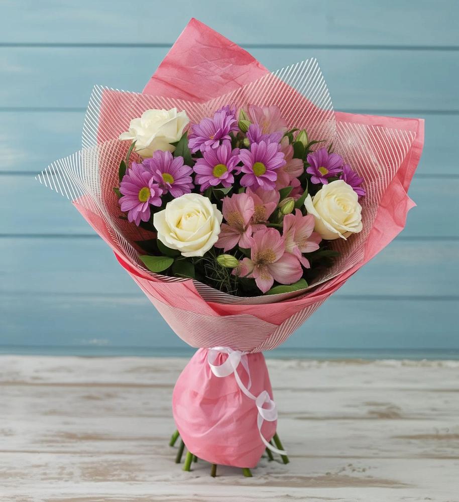 Букет цветов из: Герберы в Углянце