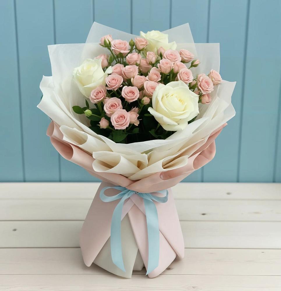 Букет цветов из: Розы в Углянце